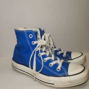 Converse All Star High Top Youth Blue Size 5